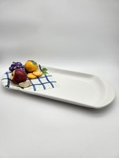 Bella Casa Cottage Chic 3D Fruit Platter by Ganz: 16 �? Long: Great Piece!