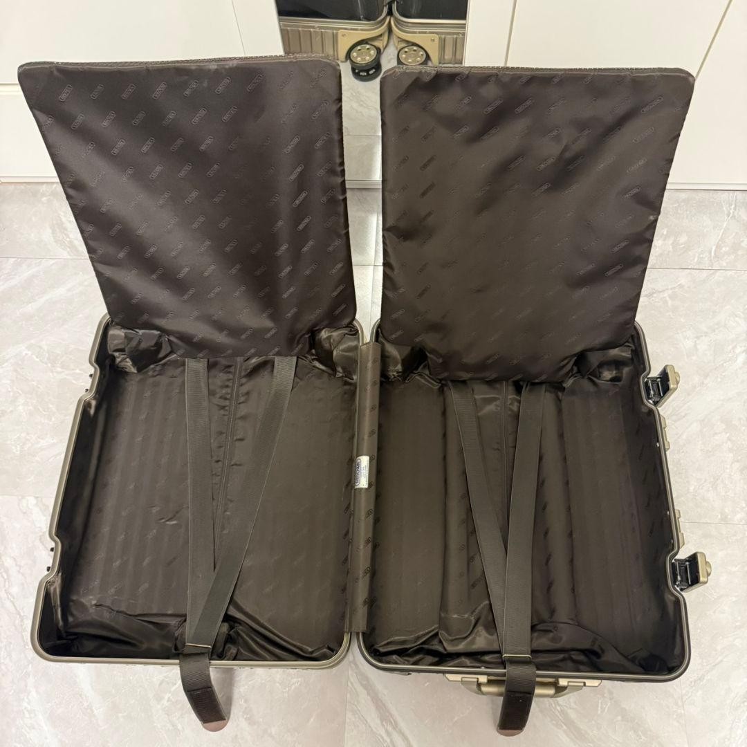 Rimowa Champagne Gold 45L 4 wheels Carry Case Suitcase | eBay