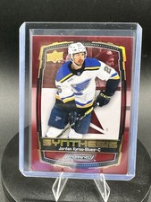 2023-24 Upper Deck Engrained Synthesis Red JORDAN KYROU #S-32 St. Louis Blues UD