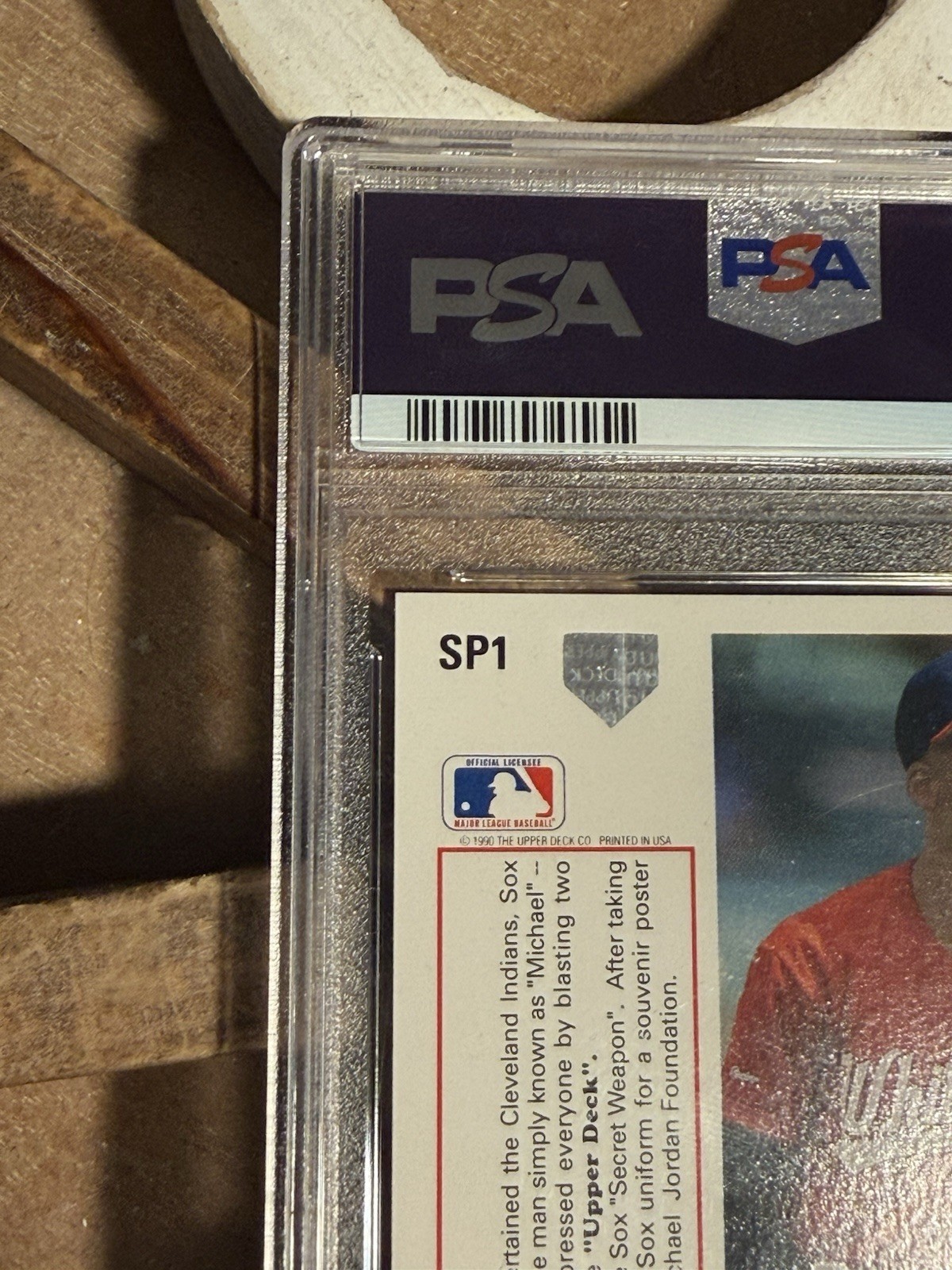 MICHAEL JORDAN 1991 Upper Deck #SP1 MICHAEL JORDAN PSA 10 GEM MINT view 8