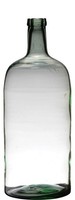 Inna-Glas Glasflasche Niran, Recycelt, Klar-GrüN, 50Cm, Ø19Cm