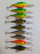 Rapala SRRS05 - SHAD RAP RS 6CM LURES - 9pcs