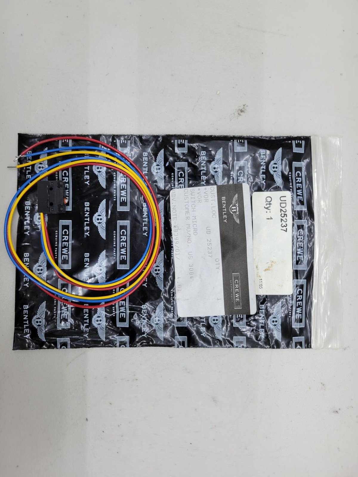 Rolls Royce / Bentley MICROINTERRUTTORE UD25237