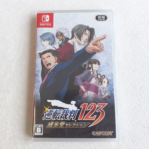 Gyakuten Saiban 123 Phoenix Wright Ace Attorney Trilogy Switch JapVer.EnFrSubNEW - Photo 7/7