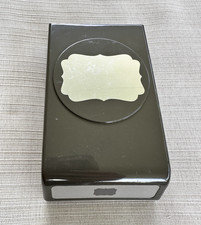 Stampin Up Fancy Tag 2 inch Punches Paper Punch Craft
