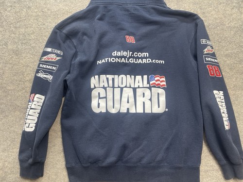 Nascar Hoodie Gr. Large L Full Zip National Guard Racing Dale Junior Sponser - Bild 15 von 16