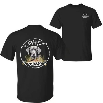 Shot Caller Hunting Dog T-Shirt   Labrador Retriever