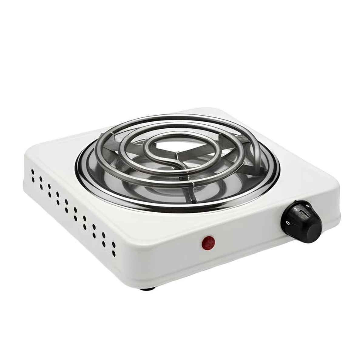 Plaque riscaldante 21cm Avizar réchaud électrique 1500W à thermostat réglable en fonte