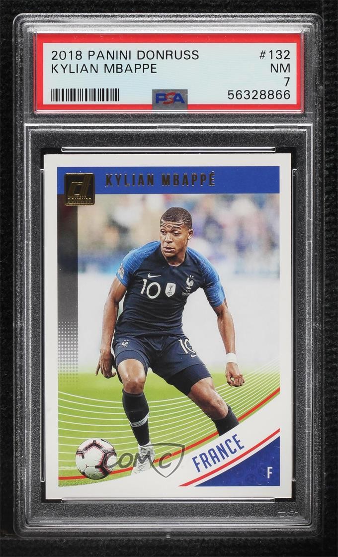 2018 Panini PANINI DONRUSS #132 Kylian Mbappe front