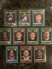 10 NFL Card Lot 2024 Panini Sore A Treat Fet. Drake Maye, Bo Nix, Josh Allen. 