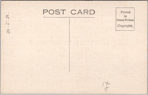 1910s A.B. Shaw & Co. London Greetings Postcard "PERSIAN CARPET WEAVING" Unused - Picture 2 of 2