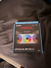 Lian Li Uni Fan SL Infinity 140 RGB White Reverse Blades 3 Pack