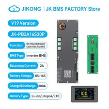 JK-PB2A16S30P Falownik BMS 8S-16S 300A Lifepo4 Li-ion LTO Rodzina Magazyn energii