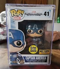 Funko Pop! Vinyl Marvel Captain America Winter Soldier #41 GITD Hot Topic Excl