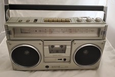 Goldstar Tsr-591 Boombox Cassette Am/fm Aux. Tested Works. 1980s