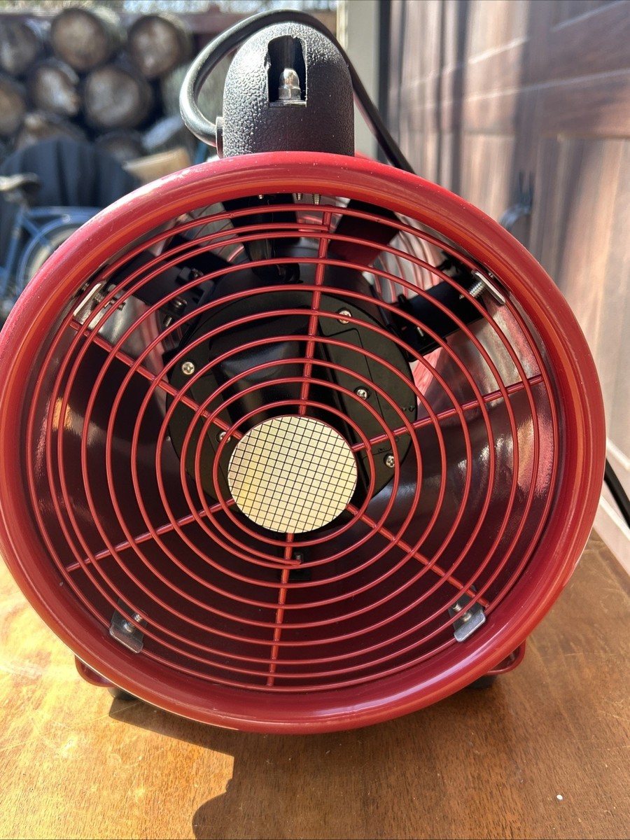 Central Machinery 8” Portable Ventilator FTE-20 Intertek 97762