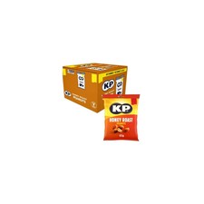 KP Honey Roast Peanuts 16 x 65g £1.35 PMP Crisps Snacks Wholesale Case