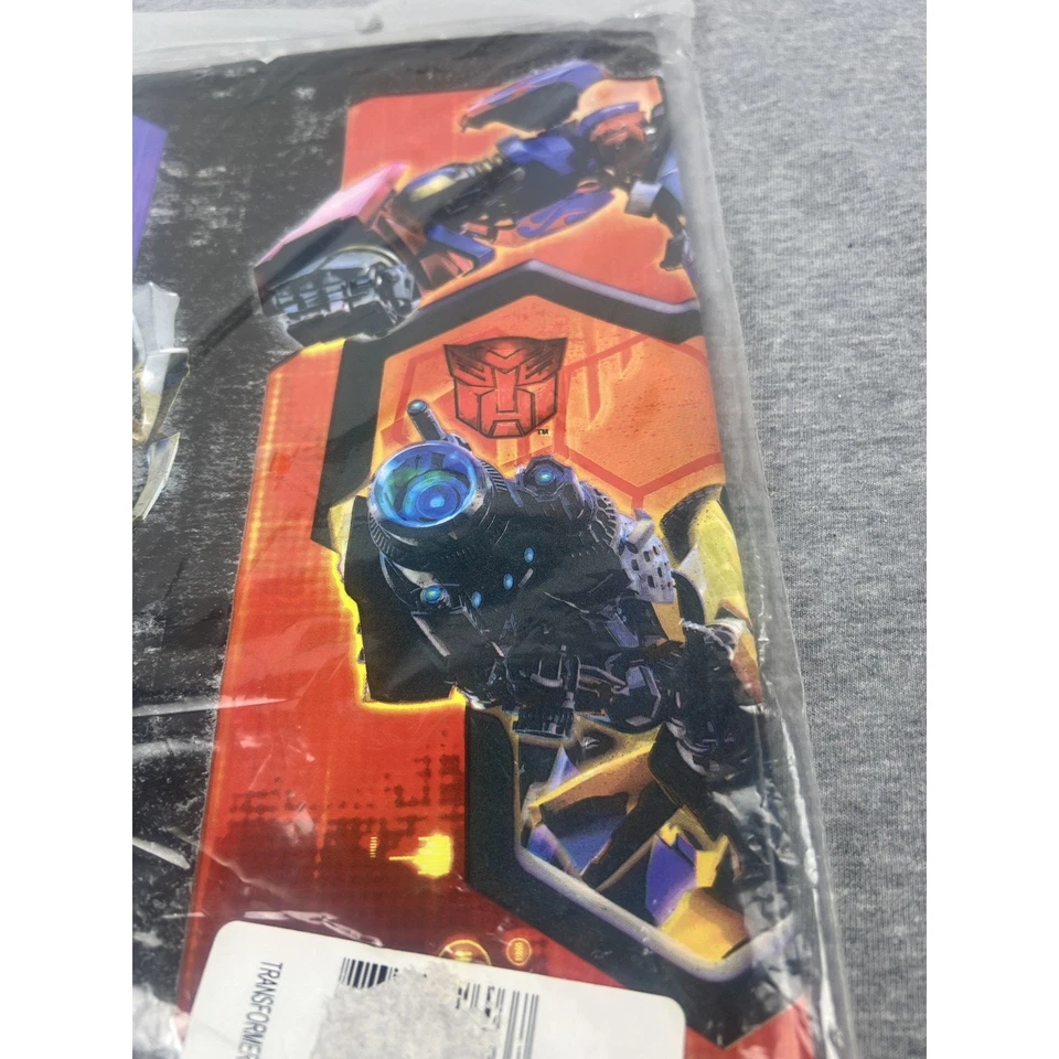 Mantel de plástico Transformers cubierta de mesa suministros de fiesta artículos de diseño 54"x96" Foto 3 de 4