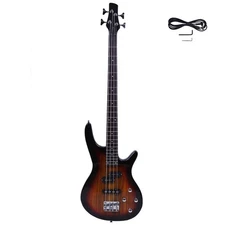 Right Handed 4 Strings Electric IB Bass Guitar Basswood Guitars School Band