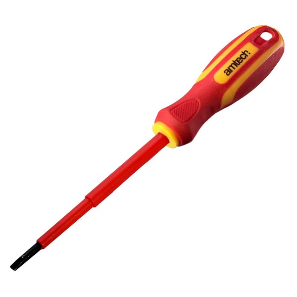 Elektro-Schraubendreher Amtech L0658 Vde 1000V Schlitz 4Mm, Isoliert, Werkzeug-image
