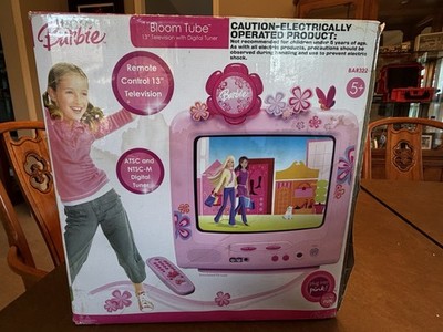 Vintage Barbie 2007 Mattel CRT TV 13  Bloom Tube Never Used Original Box Rare!