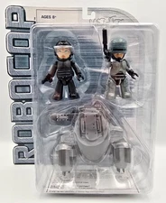 RoboCop MEZ-ITz 3” Collectible Action Figures 3 Piece Playset Mezco Toys 2004