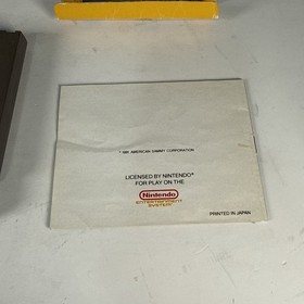 Vice Project Doom Nintendo Entertainment System NES Complete CIB w All Inserts