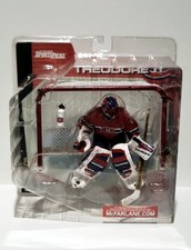Figurine McFarlane NHL Series 1 Jose Theodore Logo Bottle Variant Rare Canadiens