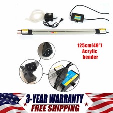 1250mm Manual Acrylic Light Box Plastic PVC Bending Machine Heater Bender Strip