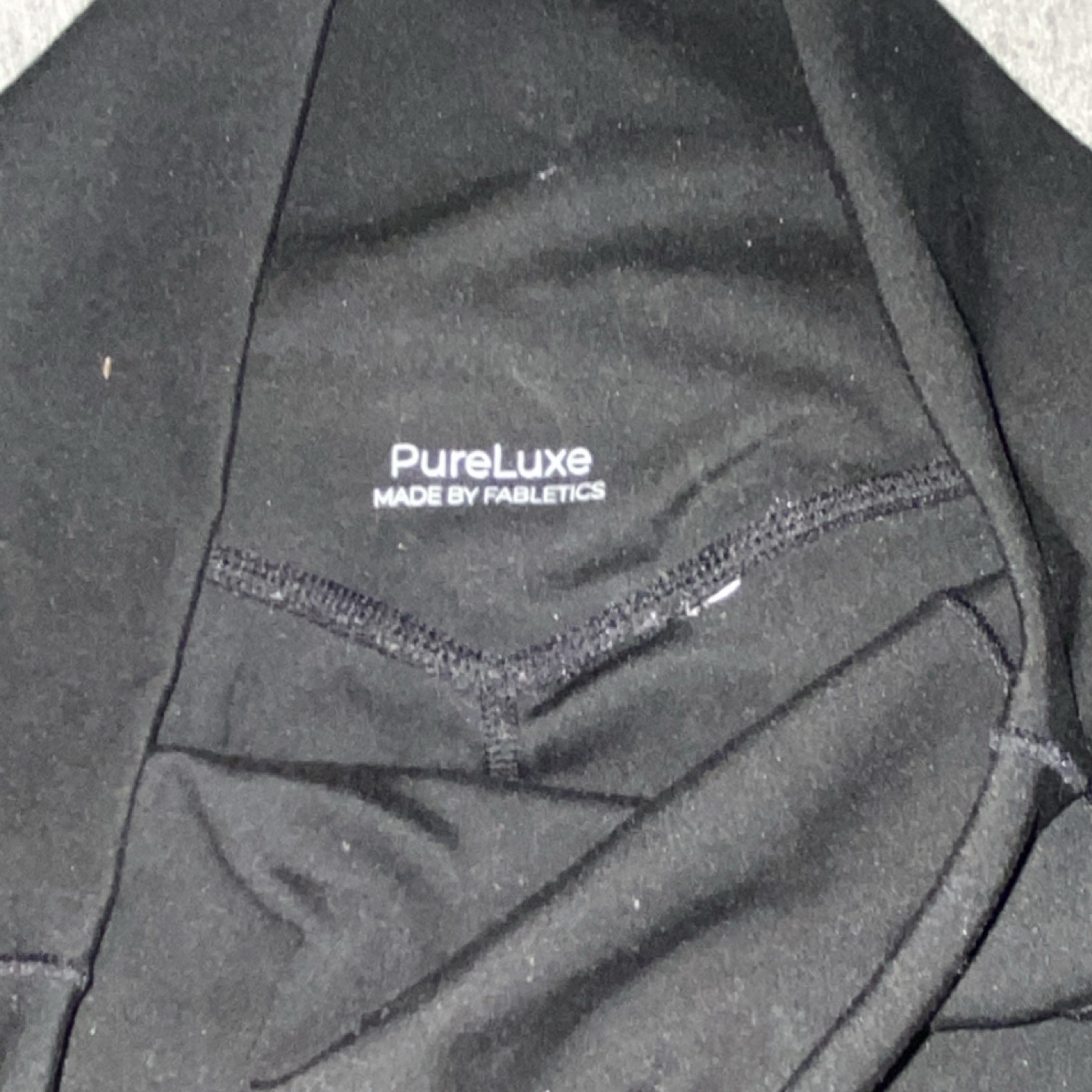 Fabletics PureLuxe Black Solid Leggings Women's R… - image 2