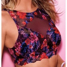 VS PINK Floral Lace Bralette