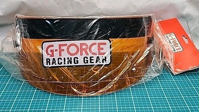 Helmet Pro Fit EX Shield Racing Gear (Amber) G-Force 863  (EX& CX) *NEW*