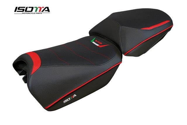 Isotta Black Comfort Seat Cover Ducati Multistrada V4 Pikes Peak 2020-2023