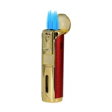 Rocky Patel Envoy Collection Cigar Lighter (Nish Patel Bold Gold and Red)