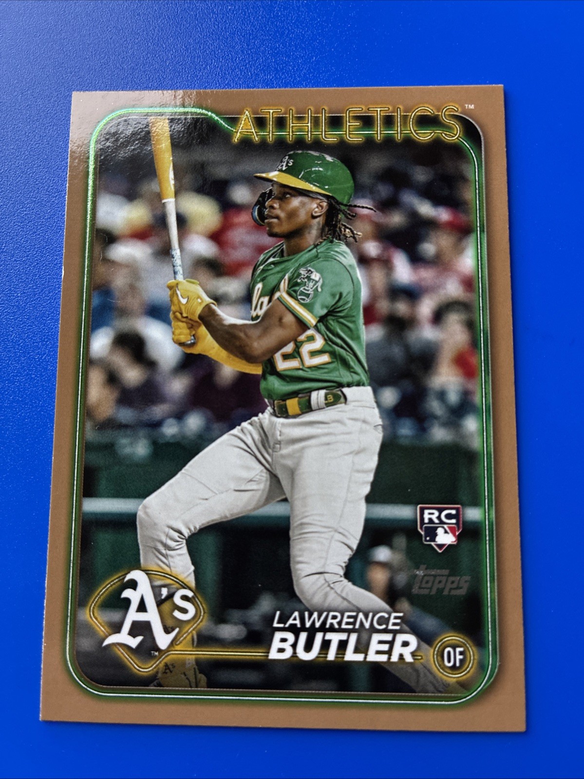 2024 Topps Series 2 - Lawrence Butler #676 Gold /2024 (RC)