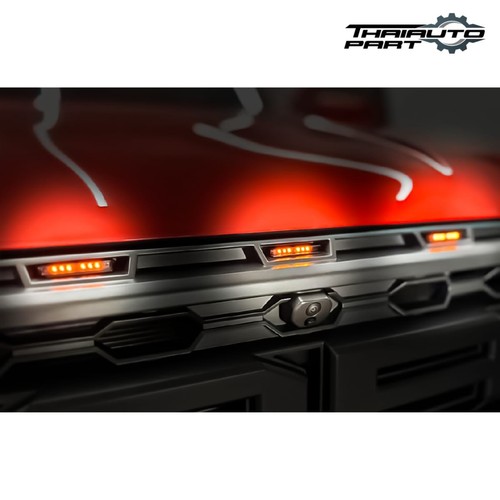 Fit Ford Ranger Raptor 2022-24 Next-Gen 4X White 3X Amber Led Front Grille Light - Picture 8 of 12
