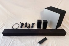 Vizio SB36512-F6 5.1.2 Dolby Atmos Soundbar System - Full Package - Tested
