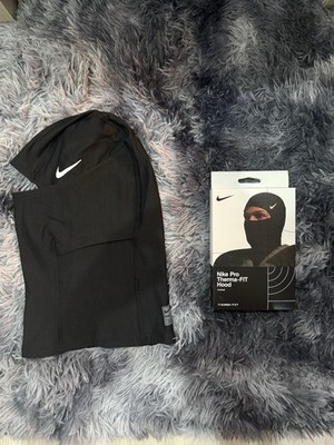 Nike Ski Mask Hyperwarm fit black pro Therma-Fit Hood (SAME DAY SHIPPING)  