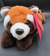 FAO Schwarz Red Panda Plush Toy With Tags Soft  Cuddly Stuffed Animal From Adop