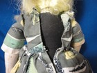 Vintage Celluloid Face Girl Cloth Doll — photo 8