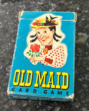 Vintage Whitman Old Maid Card Game - a Comple...