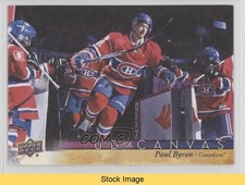 2017-18 Upper Deck UD Canvas Paul Byron #C45 READ z6b