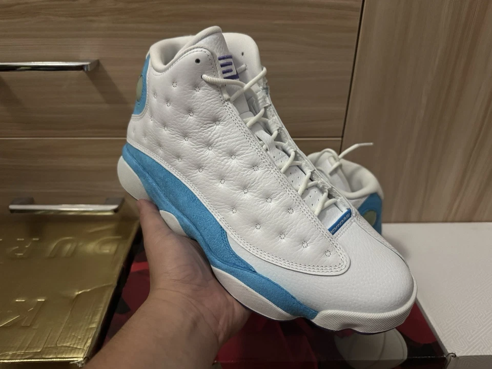 Air Jordan 13 Retro cp3 Home - 807504 107 - Blanco/Azul - Talla 10 Foto 3 de 4