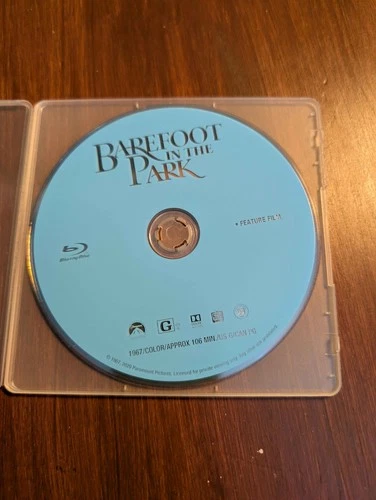 Barefoot in the Park (Blu-ray) - Like New- Disc only! with blank cd case