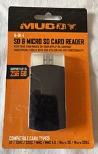New Muddy Four In One SD & Micro Sd Card Reader - Up To 256 GB