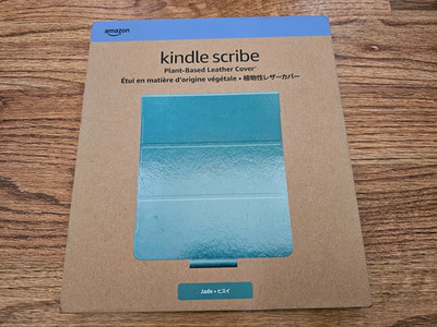 Amazon Kindle Scribe Plant-Based Leather Cover JADE - NEW SEALED