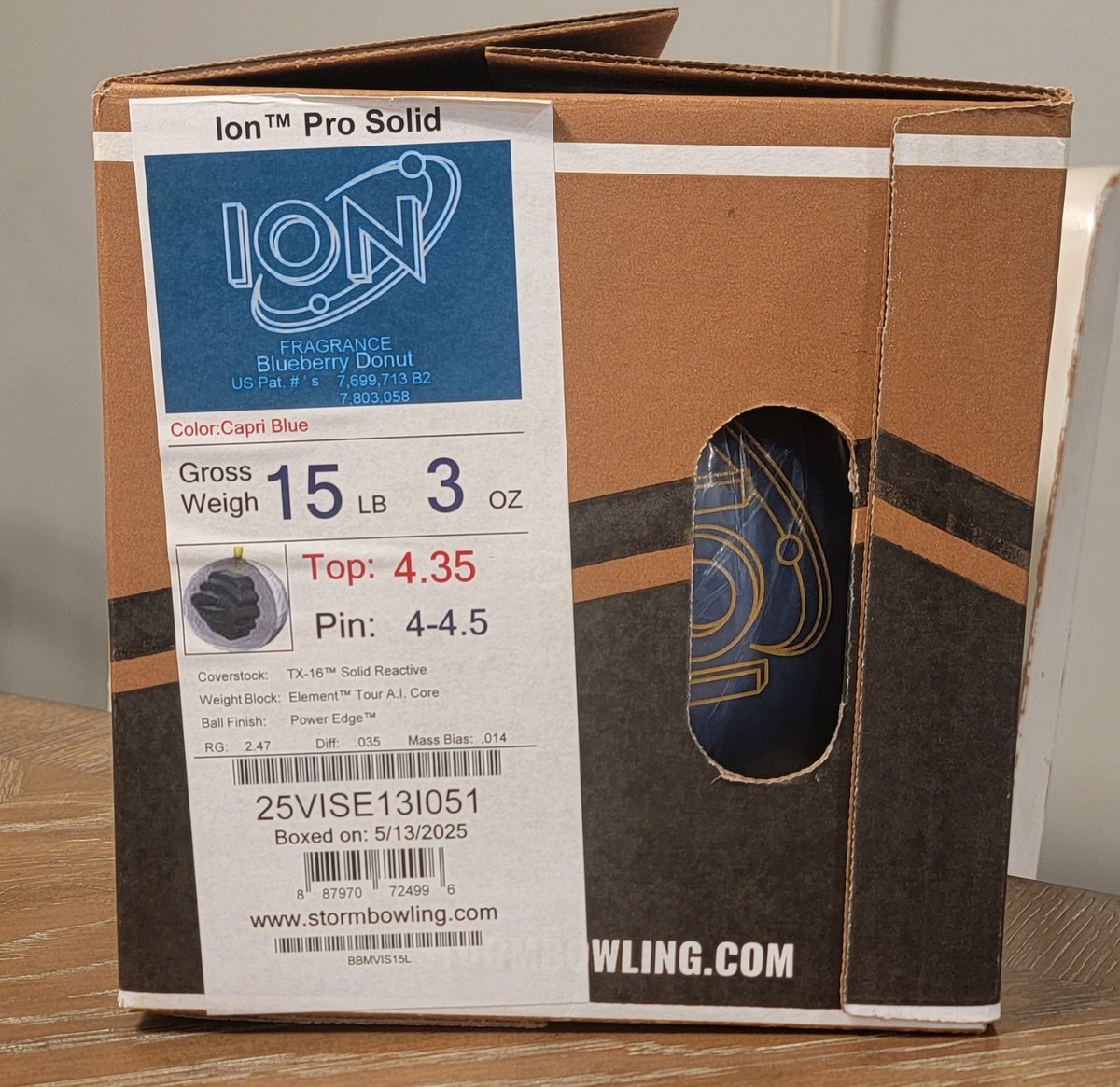 NEW* 15lb Storm Ion Pro Solid Bowling Ball | eBay