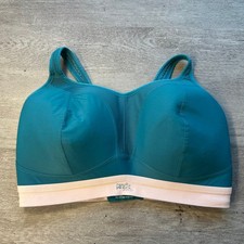 Panache Sports Bra Boundless Non Wired Sports Bra Teal 36FF