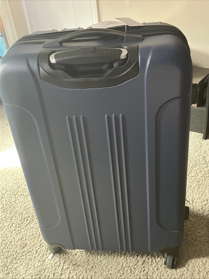 Travelers Club 26 pulgadas extensible enrollable vertical. Dos maletas en una con más. Foto 3 de 4