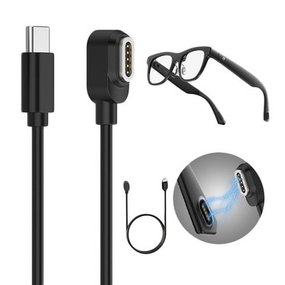 For Rokid Glasses Charging Data Cable Type-C Fast Charging Glasses Accessories
